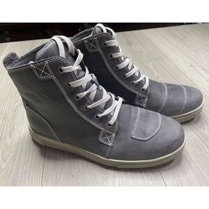 Harley Davidson Boots Women 9.5 Gray‎ Kearns Waterproof Motorcycle Sneaker